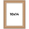 PosterPalooza | Photo Size Weathered Yellow Picture Frame - UV Acrylic, Foam Board Backing, Hanging Hardware - 2 of 4