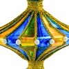 Cody Foster 5.0 Inch Merry & Bright Spindle Christmas Tree Ornament , Glass Top Shape Vintage (1PC) - 3 of 4
