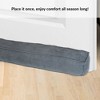 Evideco French Home Goods Corduroy Draft Stopper 32” - 4 of 4