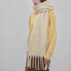 Zuppad Women Cashmere Feel Scarf, Soft Warm Winter Scarf for Cold Weather, Christmas Blanket Scarves Pashmina Shawl Wrap - 2 of 4