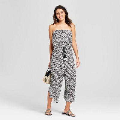 target strapless jumpsuit