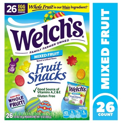 Welch's Mixed Easter Fruit Easter Fruit Snacks Egg Hunt - 26ct/13pz