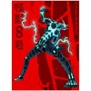 Kaiju No. 8 Hafka Habino Kaju Form Lightning Long Sleeve Black Adult Hooded Sweatshirt - 2 of 3