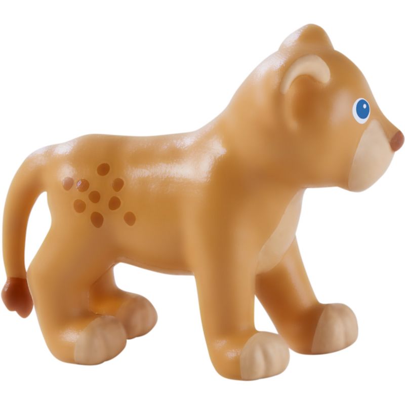 HABA Little Friends Lion Cub - Chunky Plastic Zoo Animal Toy Figure (2" Tall), 2 of 7
