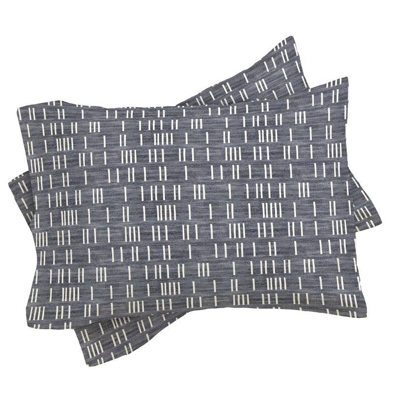 Holli Zollinger Bogo Mudcloth Comforter Set Blue - Deny Designs, 4 of 8