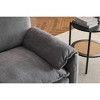 38" Chenille Oversized Lounge Armchair with Thick Cushions - 2 of 4