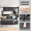 Modular Sofa ,Storage Seats, Oversized Convertible Sofa Couch for Living Room - 3 of 4