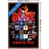 Trends International AC/DC - In Rock We Trust Collage Framed Wall Poster Prints - 3 of 4