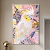 Art Remedy Cockatoo in Pastel Beach Life Inspired Wall Art Framed - 2 of 4