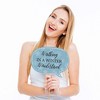 Big Dot of Happiness Winter Wonderland - Snowflake Holiday Party and Winter Wedding Photo Booth Props Kit - 20 Count - 3 of 4