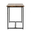 Vinton Modern Industrial Handcrafted Mango Wood Desk Honey Brown/Black - Christopher Knight Home - 4 of 4