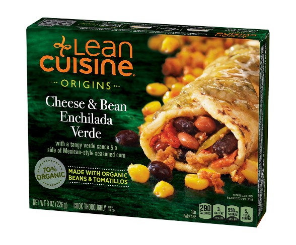 Lean Cuisine Marketplace Frozen Bean and Cheese Enchilada Verde - 8oz