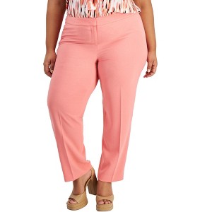 bar III Womens Textured Crepe Dress Pants - 1 of 1