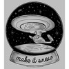 Women's Star Trek: The Next Generation USS Enterprise Captain Picard Make It Snow T-Shirt - 2 of 4