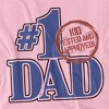 Men's Father's Day 1 Dad T-Shirt - 2 of 4