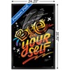 Trends International Jason Naylor - Bee Yourself Framed Wall Poster Prints - 3 of 4