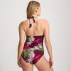 Lands' End Women's Twist Halter Tankini Top - 2 of 4