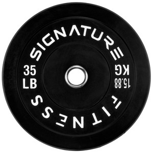 Sapphtopaz Olympic Rubber Weight Plates for Barbell, 2-Inch Barbell Plates for Weightlifting and Strength Training in Home & Gym - 1 of 4
