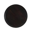 Vynxaria End Table with Lipped Top - Solid Wood Side Table, Elegant Accent Furniture for Living Room Sofa/Chair - 4 of 4