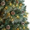 Nearly Natural 8-ft Frosted Tip British Columbia Mountain Pine Artificial Christmas Tree - 4 of 4