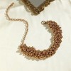 SOHI Women's Amber Brown Casual Collar Neckace - 3 of 4