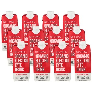 Nooma Organic Watermelon Lime Electrolyte Drink - Case of 12/16.9 oz - 1 of 4