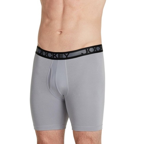 Jockey Men's Seamless Waistband Knit 4.5 Boxer