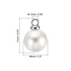 Unique Bargains Beautiful Designer DIY Jewelry Making Faux Pearl Pendants 150 Pcs - 2 of 4