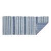 Design Imports Handloomed Slub Stripe - Stonewash Blue & White - 2 Ft 3 In X 6 Ft - 2 of 4