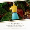 Kit Kemp by Spode Christmas Ornament, Calypso Mannequin Porcelain Handcrafted Festive Charm, Unique Holiday Ornaments with Whimsical Design - 2 of 4