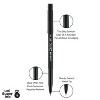 uni-ball ONYX Rollerball Pen Fine Point Black Ink 72/Pack (2013567) - 3 of 4