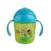 The First Years Cocomelon 7oz Flip Top Weighted Portable Straw Trainer Cup - 2 of 4