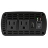 Duracell 400W High Power Inverter: Automotive Battery Charger with USB Port & Multiple AC Outlets, 3-Year Warranty - image 2 of 4