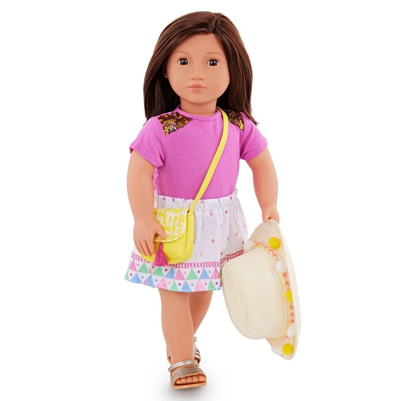 Our Generation Vacation Style Travel Fashion Outfit for 18&#34; Dolls, 4 of 7