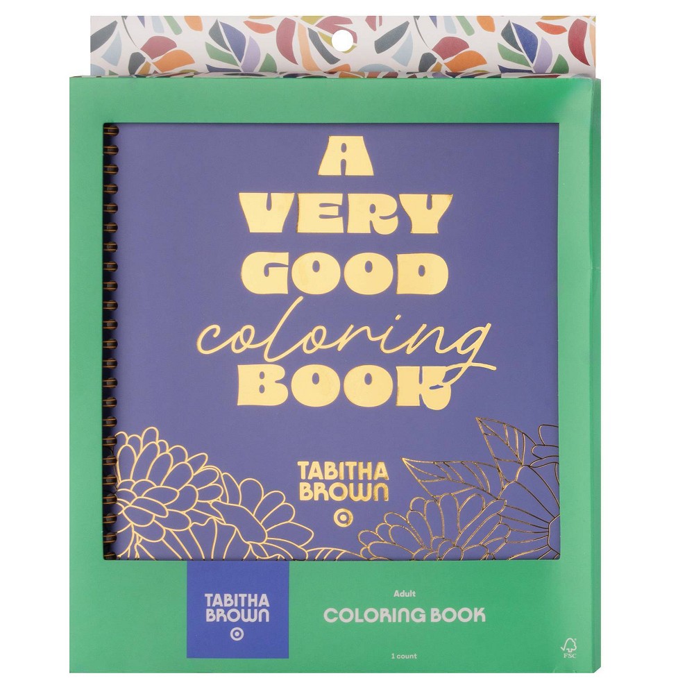 Adult Coloring Book - Tabitha Brown for Target