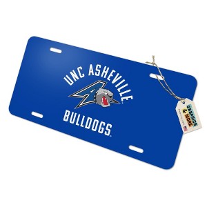 UNC Asheville Bulldogs Logo Novelty Metal Vanity Tag License Plate - 1 of 4