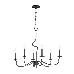 Maxim Lighting Padrona 6 - Light Chandelier in  Black Oxide - 1 of 4