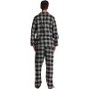 #followme Mens Plaid Button Front Flannel Pajamas Set / Winter Pajamas - 3 of 3