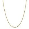 Black Bow Jewelry 1.7mm 10k Yellow Gold Polished Singapore Chain Necklace - 3 of 4