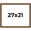 PosterPalooza | Flat Gold Picture Frame - UV Acrylic, Backing Board, Hanging Hardware Included - 2 of 4