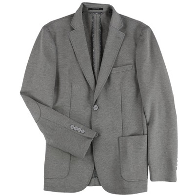 bar III Mens Knit Two Button Blazer Jacket