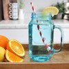 Darware 24oz Mason Jar Mugs w/ Handles, 4pk; Glass Drinking Glasses for Cold Beverages - 2 of 4