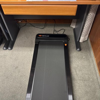 Costway Walking Pad Under Desk Treadmill With Watch Remote Led Touch ...