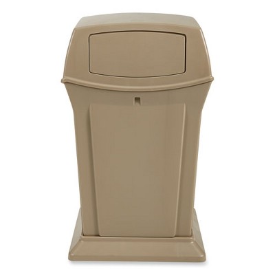 Rubbermaid Commercial Ranger Fire-Safe Container - Structural Foam, Beige - 35 gal