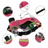 Unique Bargains Waist Pack Bag with Water Bottle Holder Rose Red 1 Pc - 2 of 4