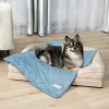 PetAmi Cooling Dog Blanket, Lightweight Reversible Fluffy Fuzzy Pet Throw Furniture Bed Couch Sofa Cover Protector - 2 of 4