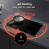GASLAND 24"  2 Burners Touch Control Portable Induction Cooktop with Double Boost Burner - 4 of 4