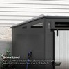 Suncast Modernist 10 ft. x 7 ft. Barn Door Storage Shed - 4 of 4