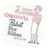 Men's Pabst Waiter Blue Ribbon T-Shirt - 2 of 4