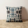 Anybear 18x18 Kantha Printed Reversible Cushions - 3 of 4
